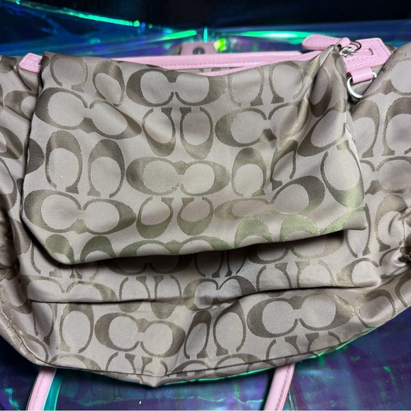 Vintage Coach SoHo Light Pink Leather Satchel EUC LIKE NEW . - Picture 11 of 15
